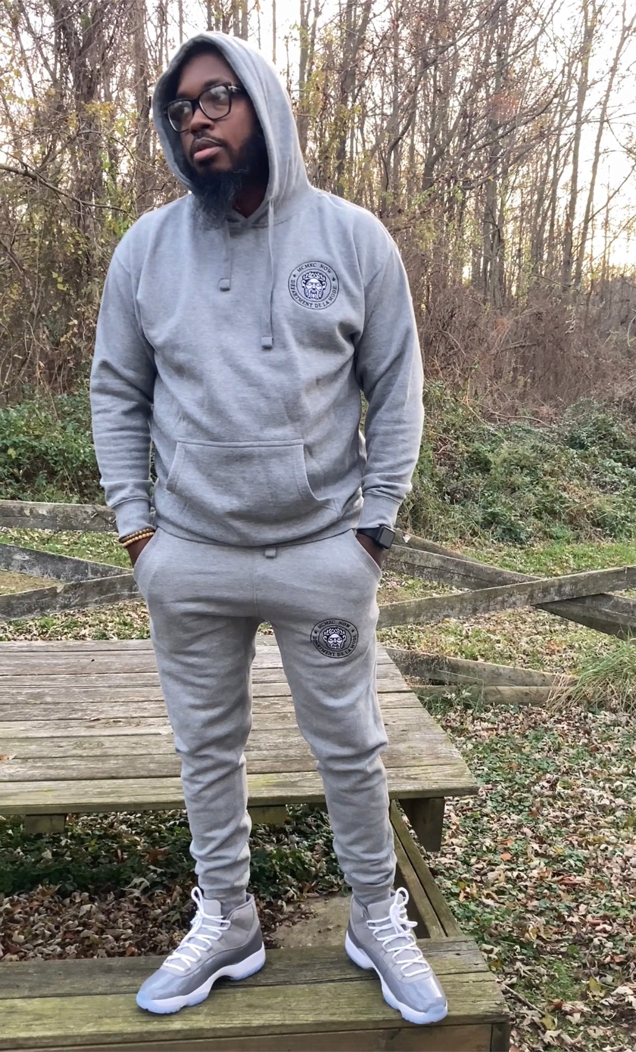 Zeus Hoodie with embroidery logo