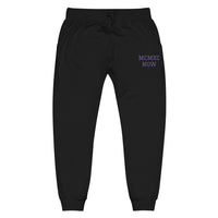 Unisex fleece embroidery sweatpants