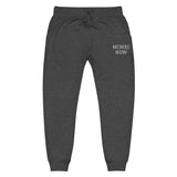 Unisex fleece embroidery sweatpants